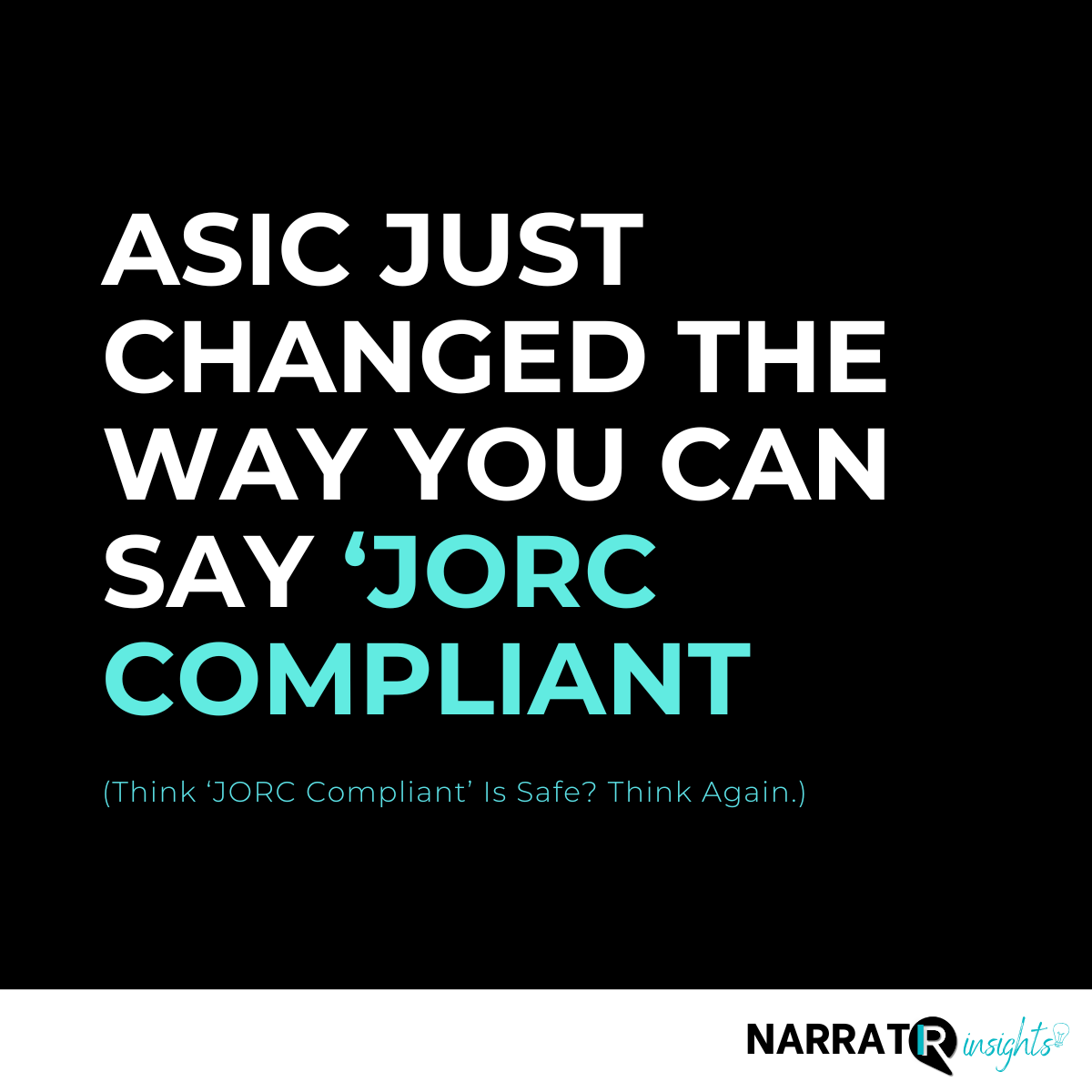 ASIC Just Changed the Way You Can Say ‘JORC Compliant’