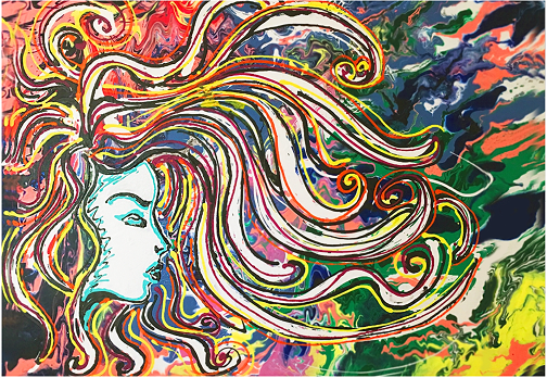 Gone With The Wind (2017)
36”x48” - Acrylic on canvas