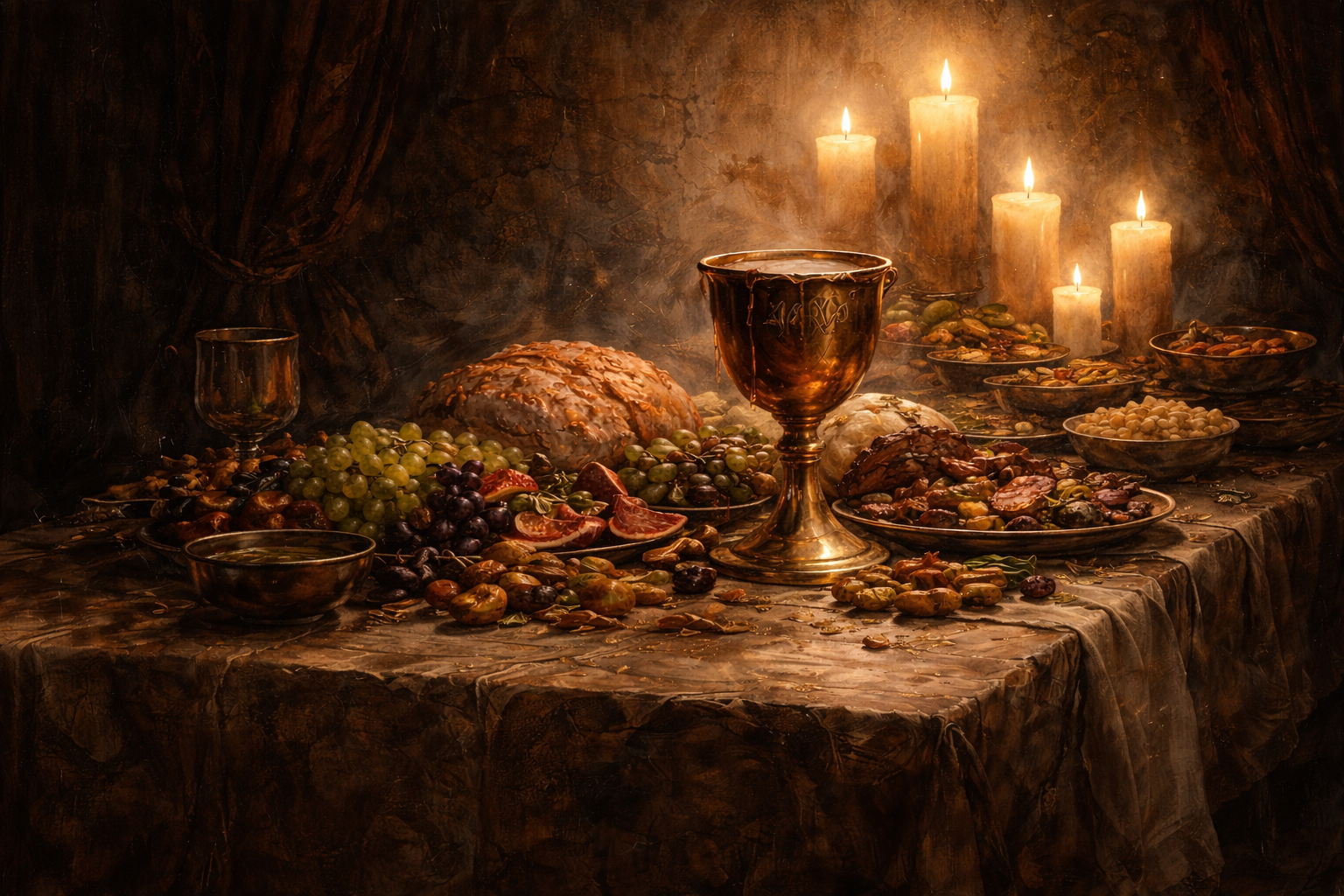 COME OUT FROM UNDER THE TABLE!