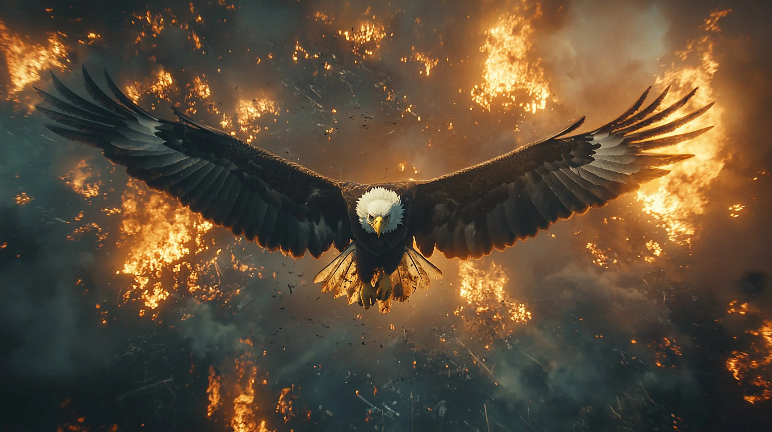 A WORD FOR THE STORM-WORN EAGLES…