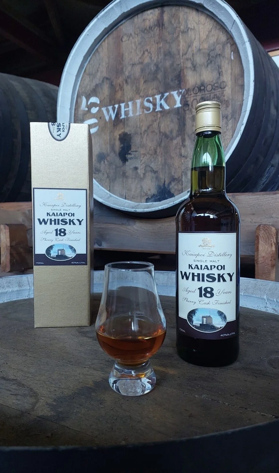 Kaiapoi Whisky 18 year old Single Malt