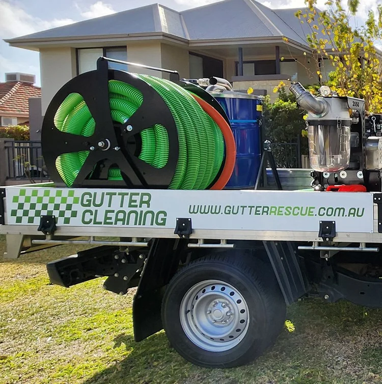 Gutter cleaning equipment