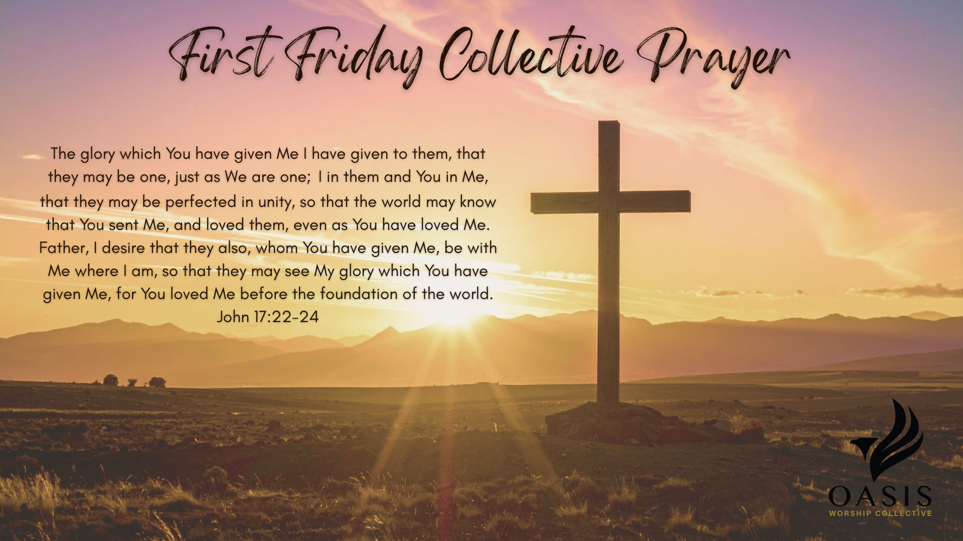 First Friday Collective Prayer
