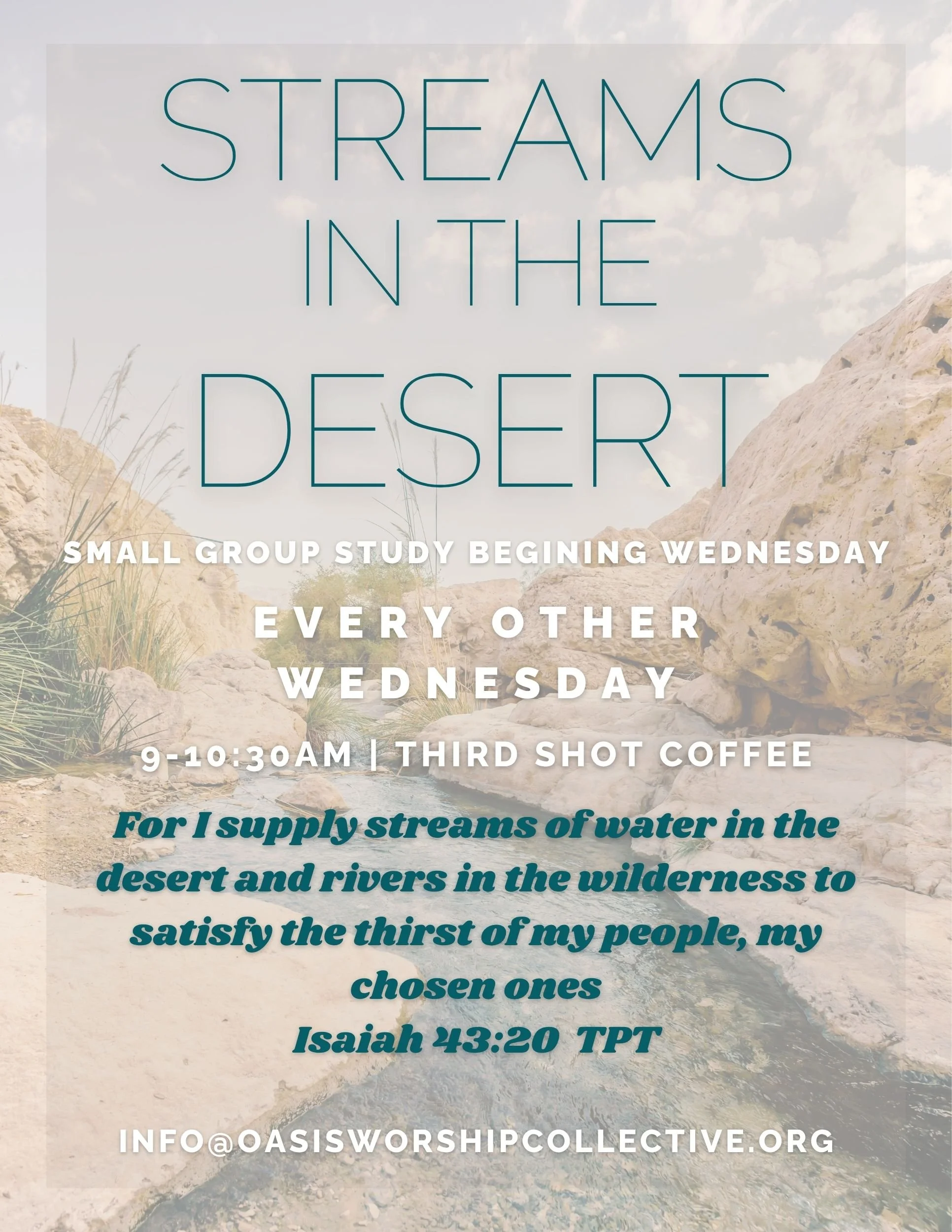 Streams in the Desert     Bible Study 