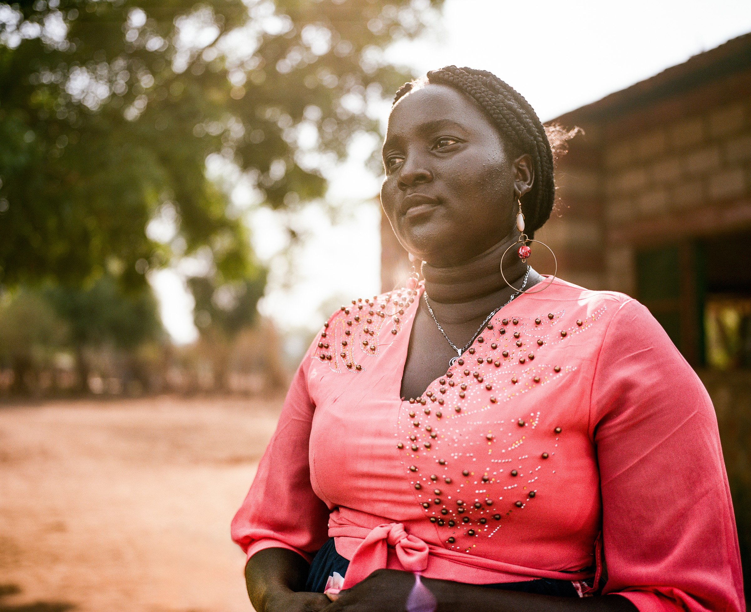 Hannah Jagod counsels recent arrival form Khartoum during a trauma healing workshop hosted by faith leaders.