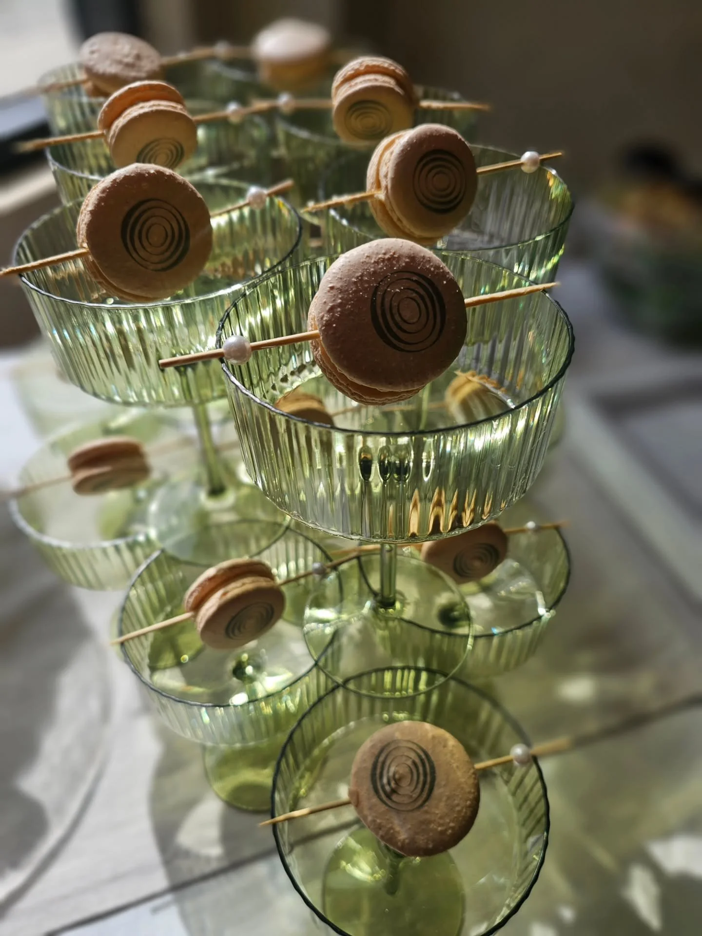 its all in the details 🤍

thank youuu to @izzy_macarons for bringing our branded macaron dreams to life
and to @dbakers_miami for creating the most perfect one year cake, they absolutely understood the assignment

if you&rsquo;re the type who notice