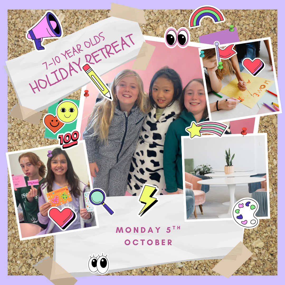 Pretty Bold Holiday Retreat | Ages 7–9