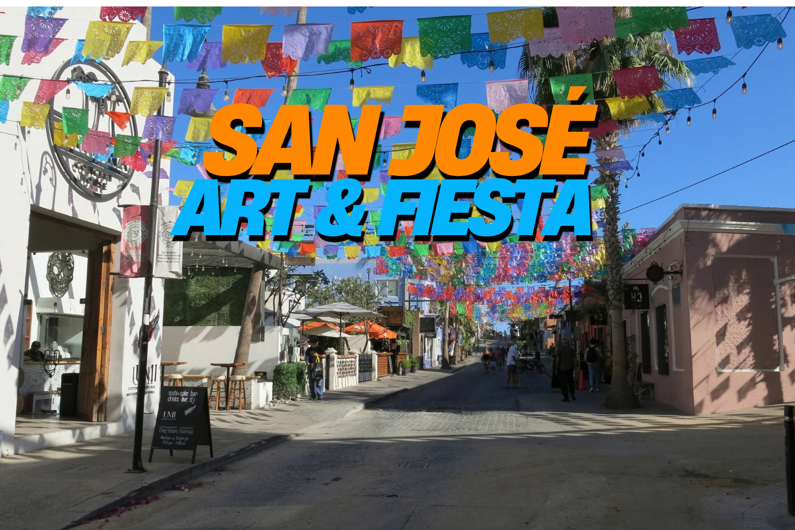 SAN JOSÉ ART & FIESTA. 4 and a half hour tour. Enjoy the traditional Art Walk festival and have the best tacos. Private tour service starting with 4 people with full price ticket.