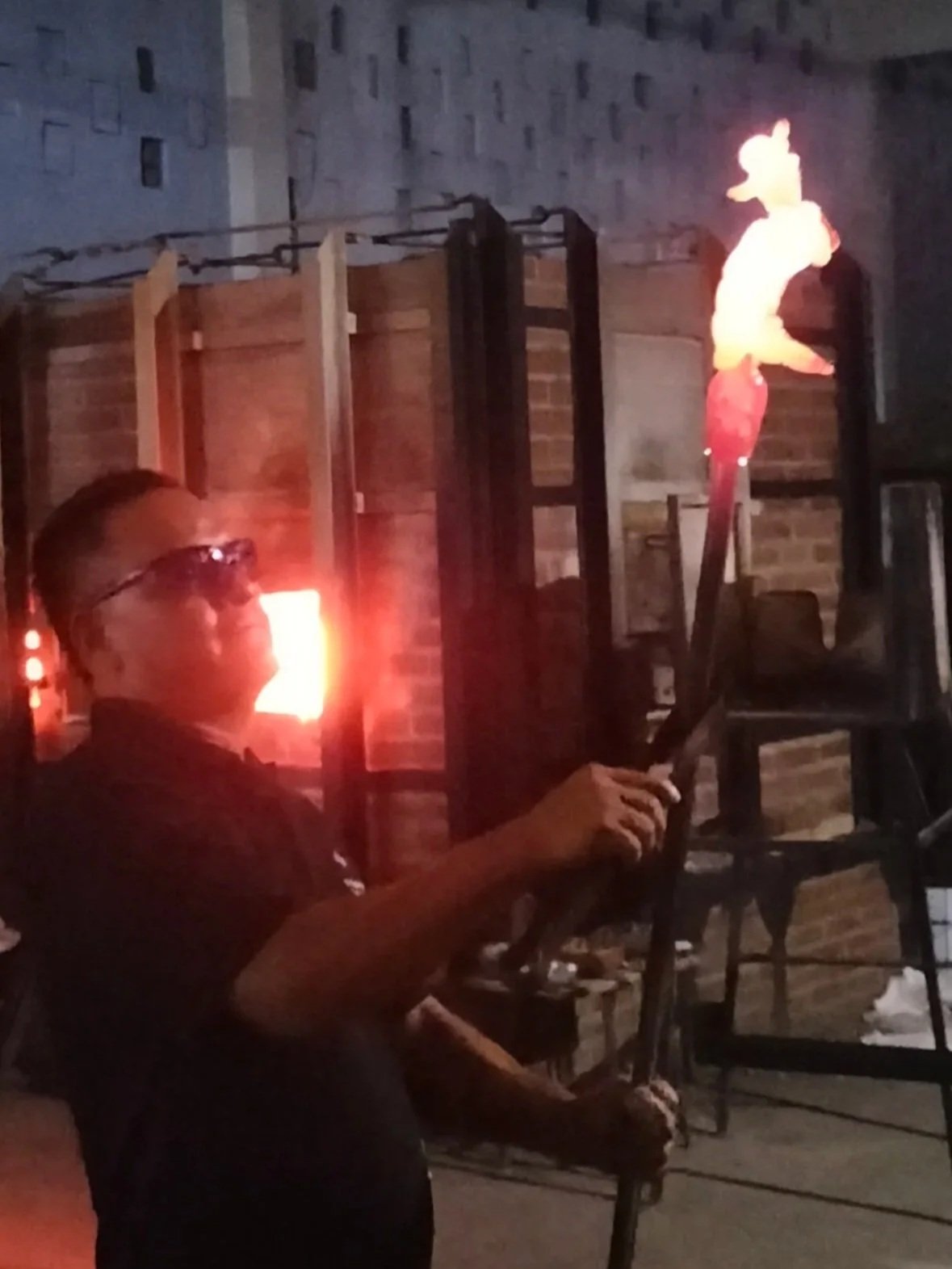 Blown glass factory in Cabo San lucas