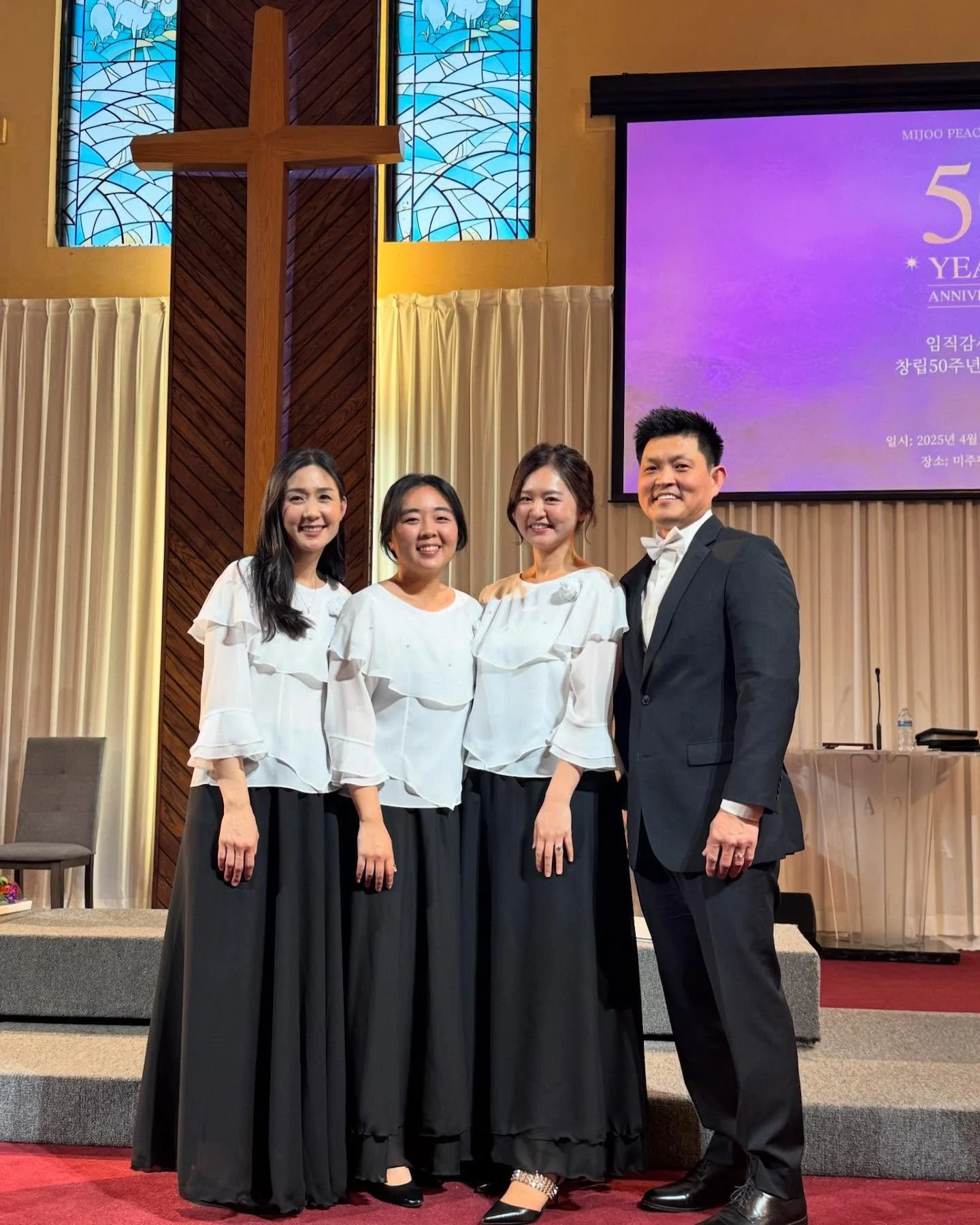 So proud to see our Martus representatives up there on stage for our church’s 50th anniversary. Thank you for your hard work! Let’s continue to pray for our church and its leaders. Happy Easter, Christ is Risen! ☀️
#martuscc #mpc