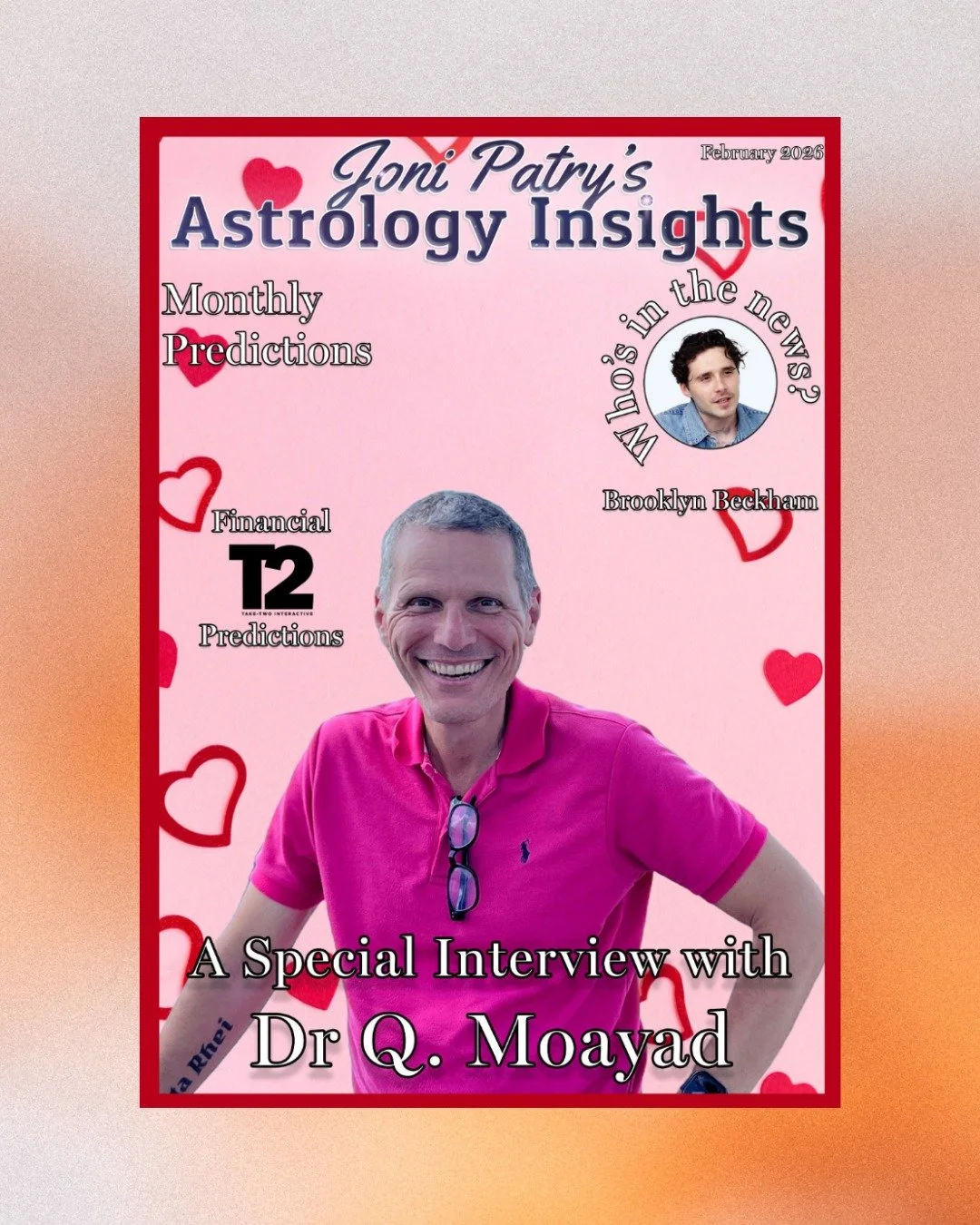 This month&rsquo;s Astrology Insights magazine features a story you won&rsquo;t forget.

Dr. Q Moayad was born to a Bah&aacute;ʼ&iacute; father in Iran and a Catholic mother from Austria&mdash;his early life marked by persecution, exile, and survival