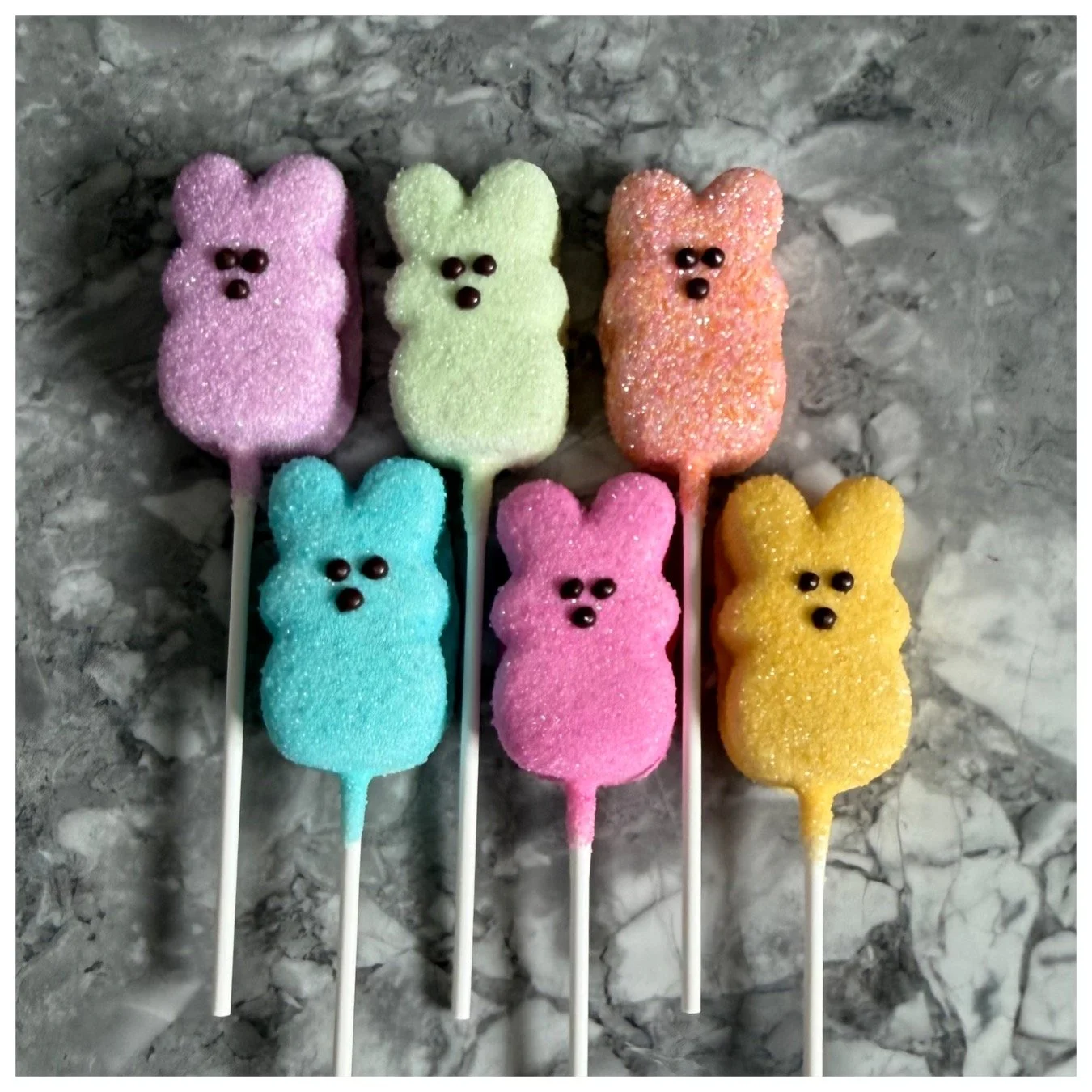 Marshmallow Bunny Cake Pops - Easter Pre-Order Menu
