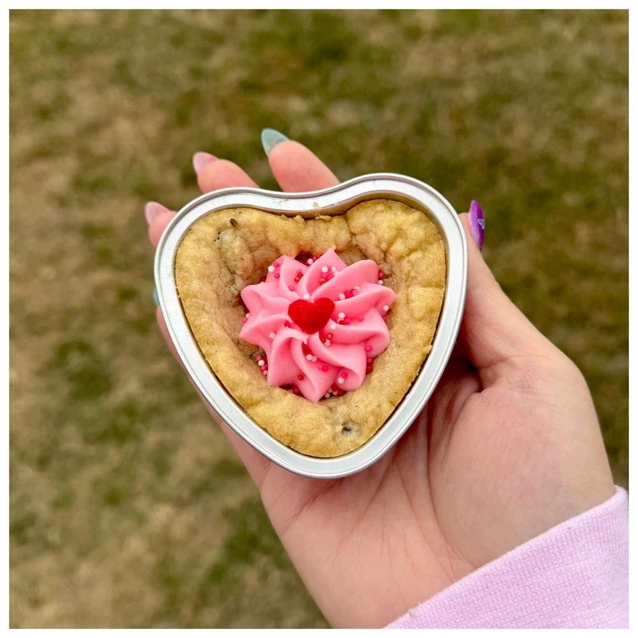 Mini Heart Cookie Cake Valentine Pre-order, 2/13 Pick Up