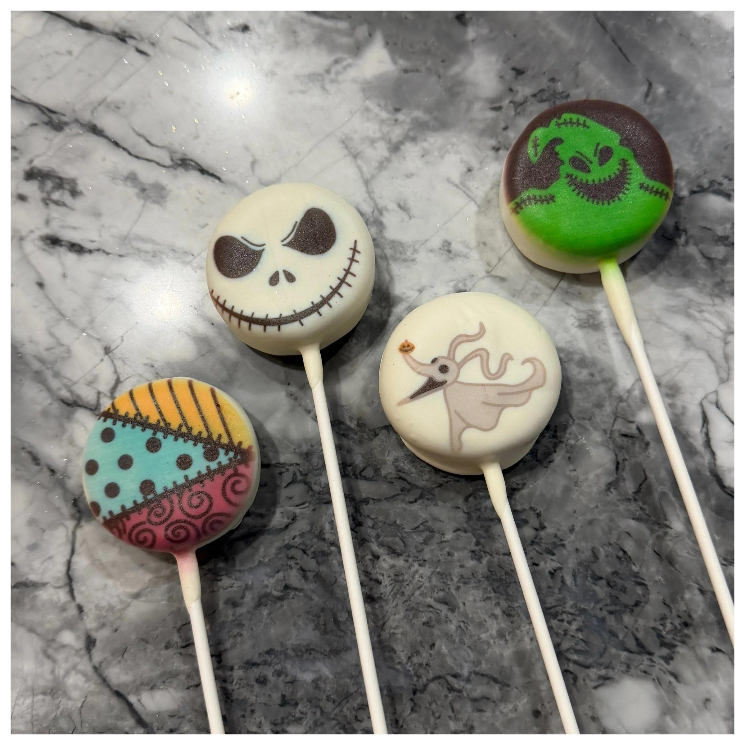 This is Halloween Cake Pops Set - Choose 4, 8, or 12pack