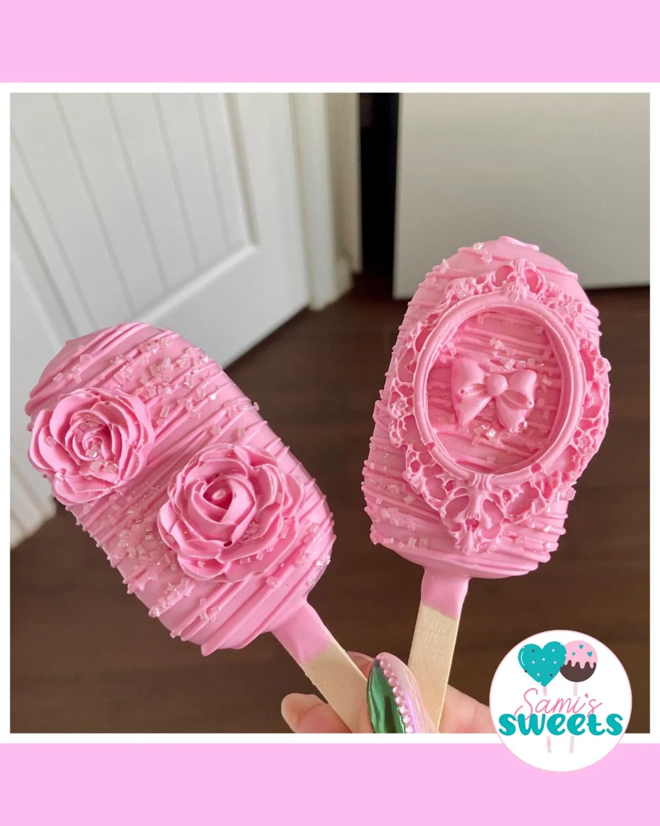 Classic, pink, and just a little magical 💗 These cakesicles may be Wicked-inspired, but they&rsquo;re perfect for any celebration. Sometimes simple really is the moment ✨#cakesicles #cakepops #cakepop #wickedmovie #pinkaesthetic