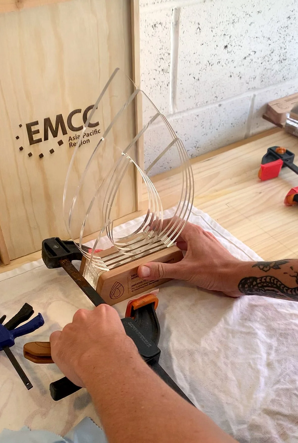 Creative Build for Annual Awards | EMCC