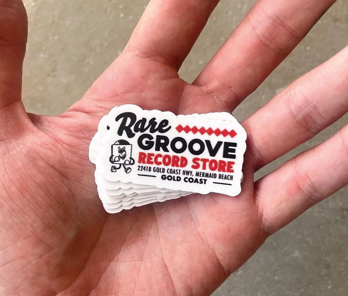 Sticker Design & Print | Rare Groove Records