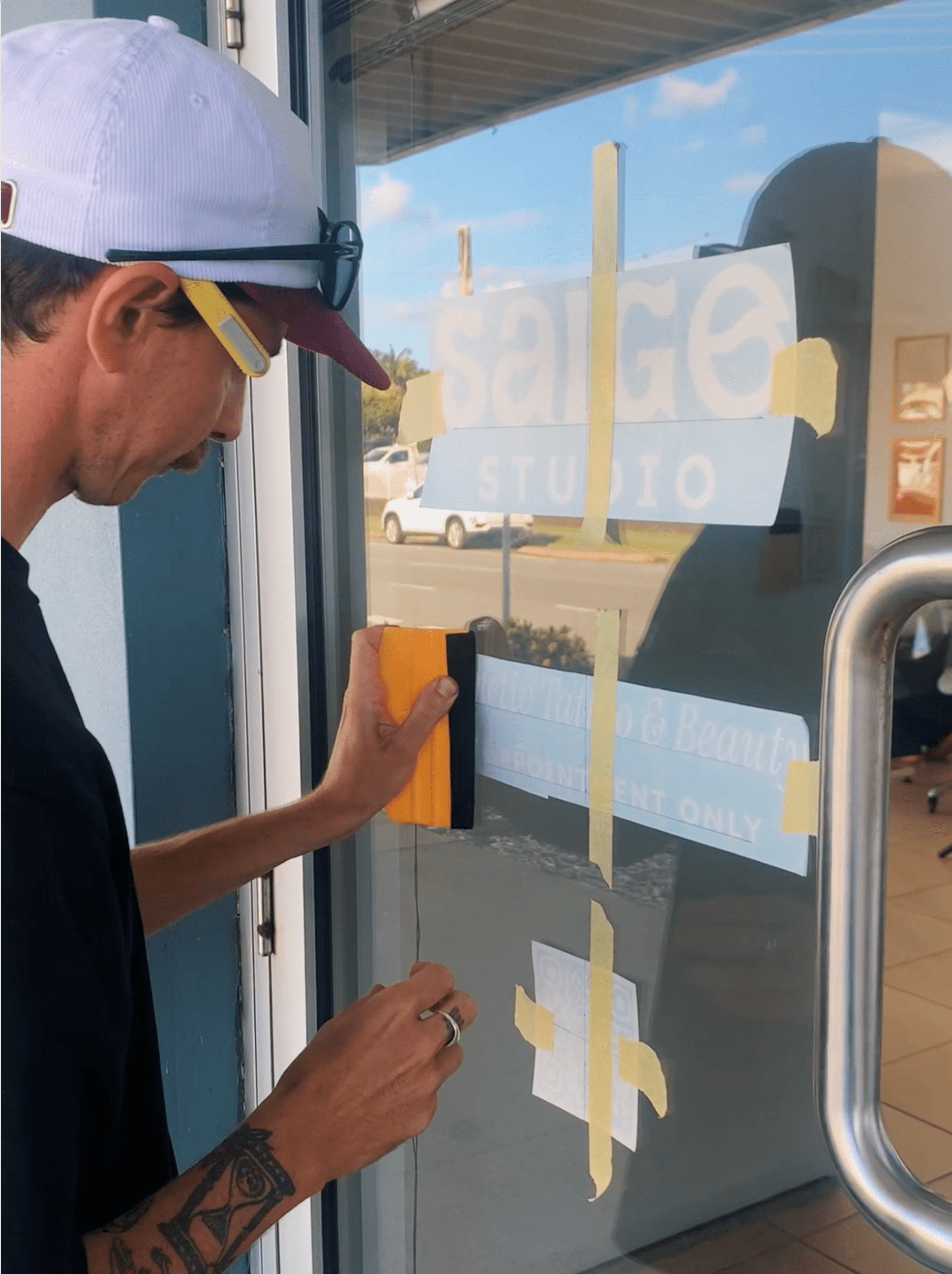 WIndow Decal Install