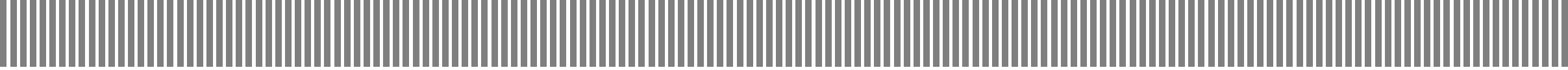 Close-up of evenly spaced black and white vertical stripes