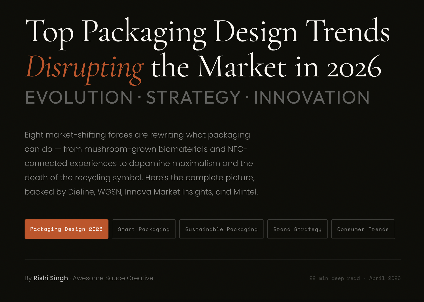 Top Packaging Design Trends in 2026