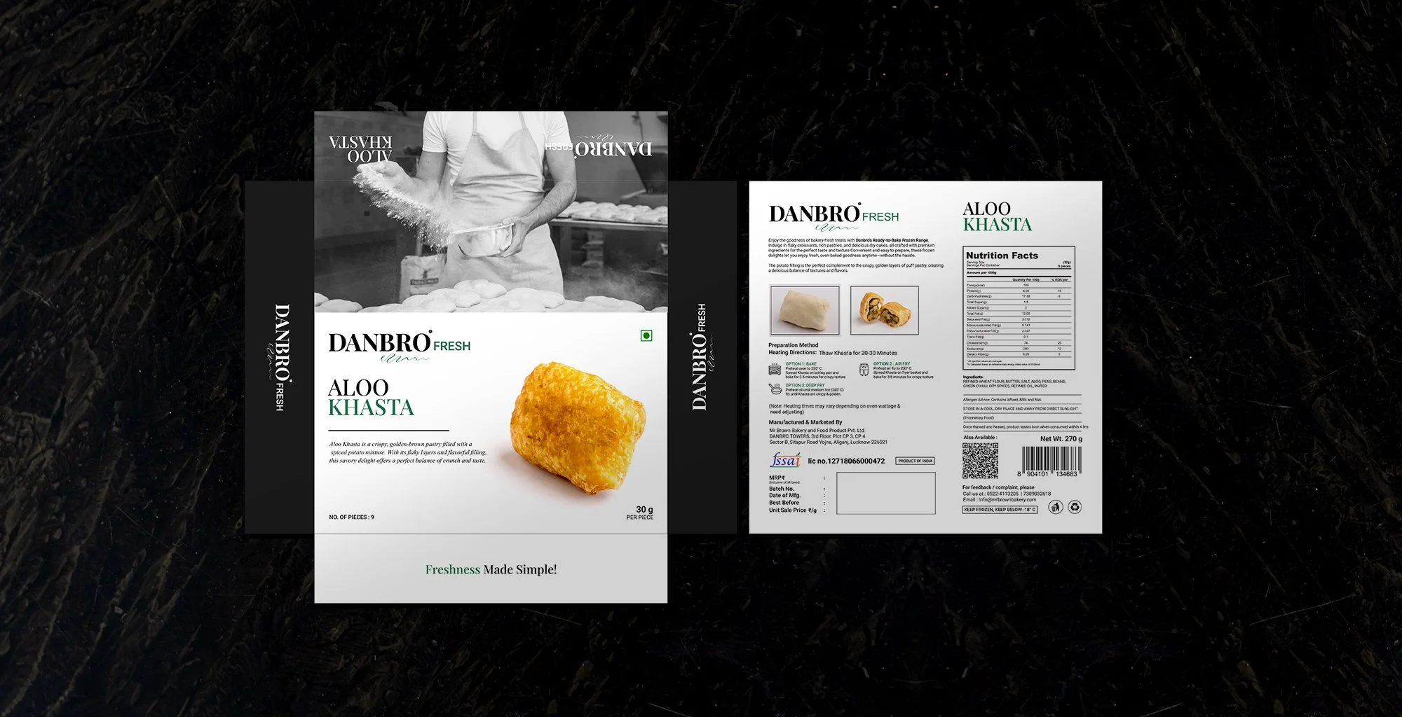 Danbro Fresh Packaging Design by Awesome Sauce Creative