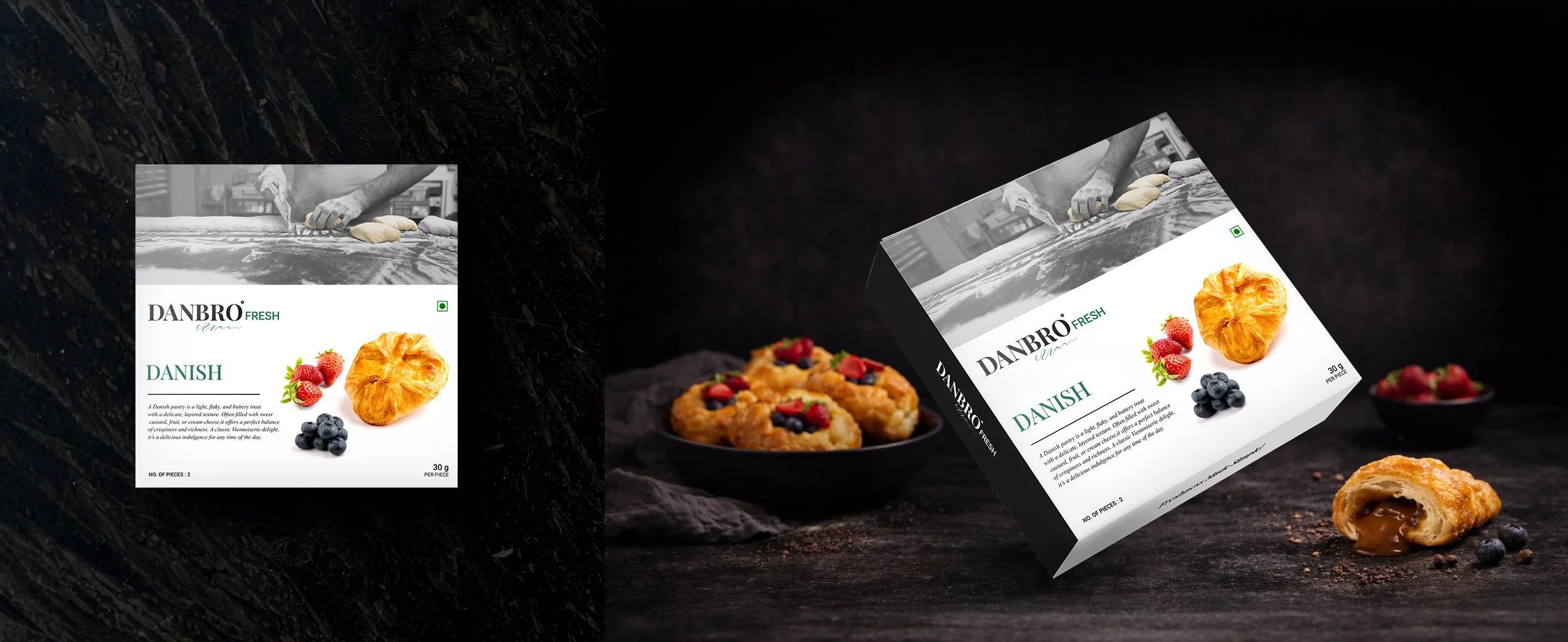 Danbro Fresh Packaging Design by Awesome Sauce Creative