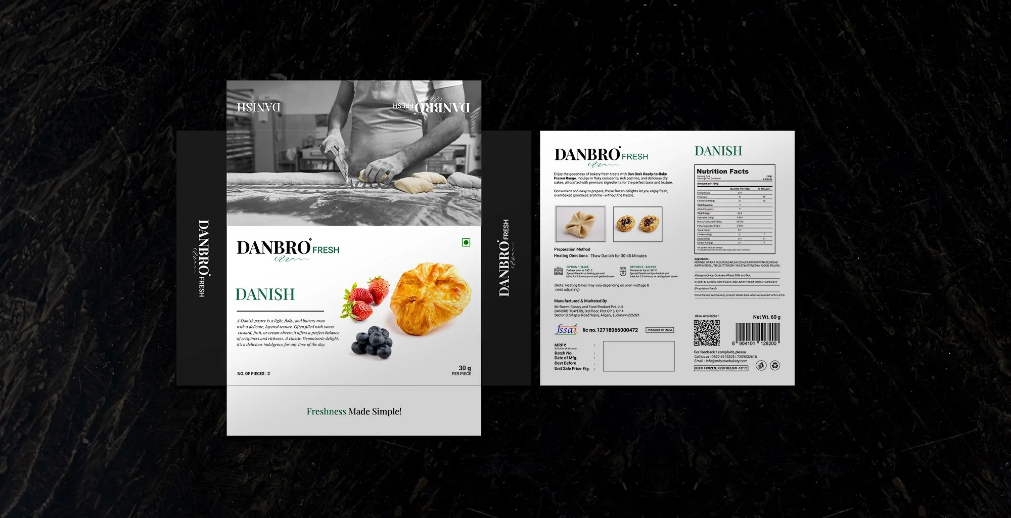 Danbro Fresh Packaging Design by Awesome Sauce Creative