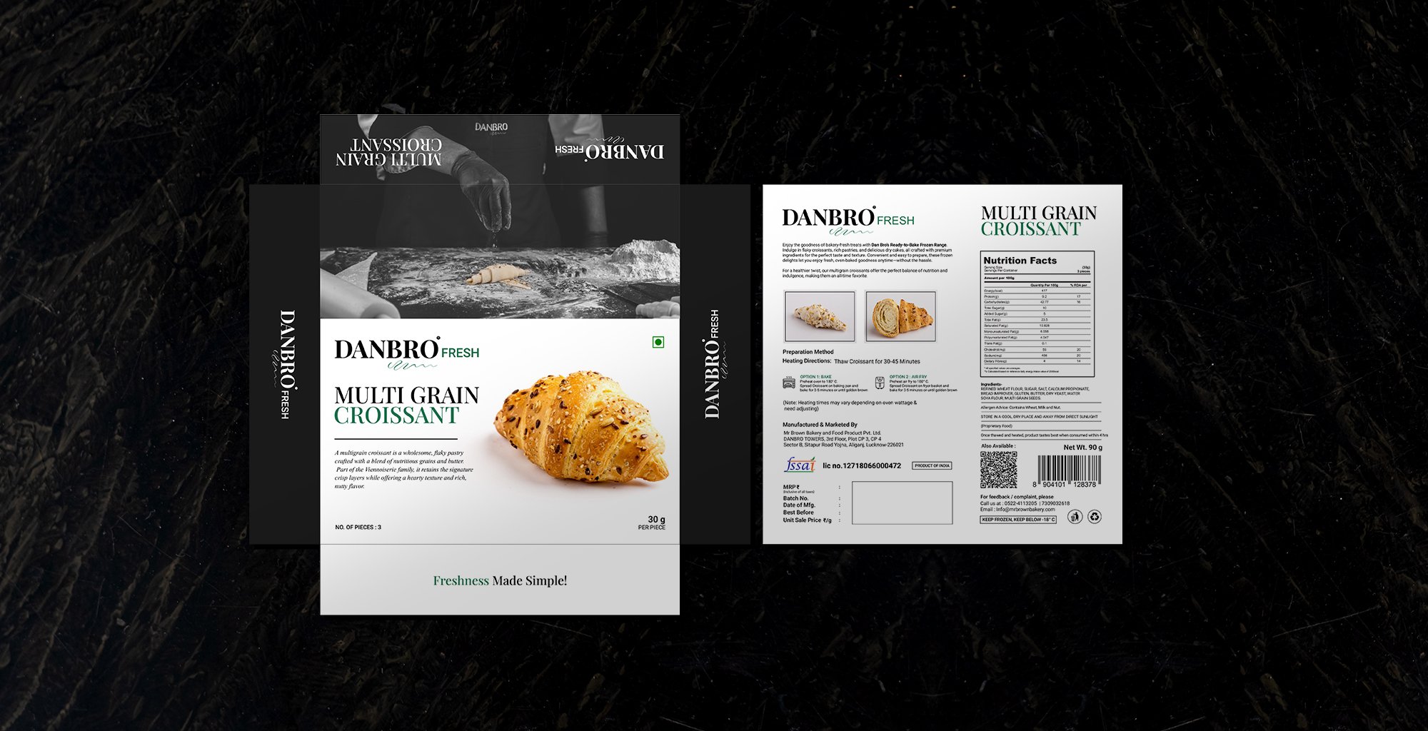 Danbro Fresh Packaging Design by Awesome Sauce Creative