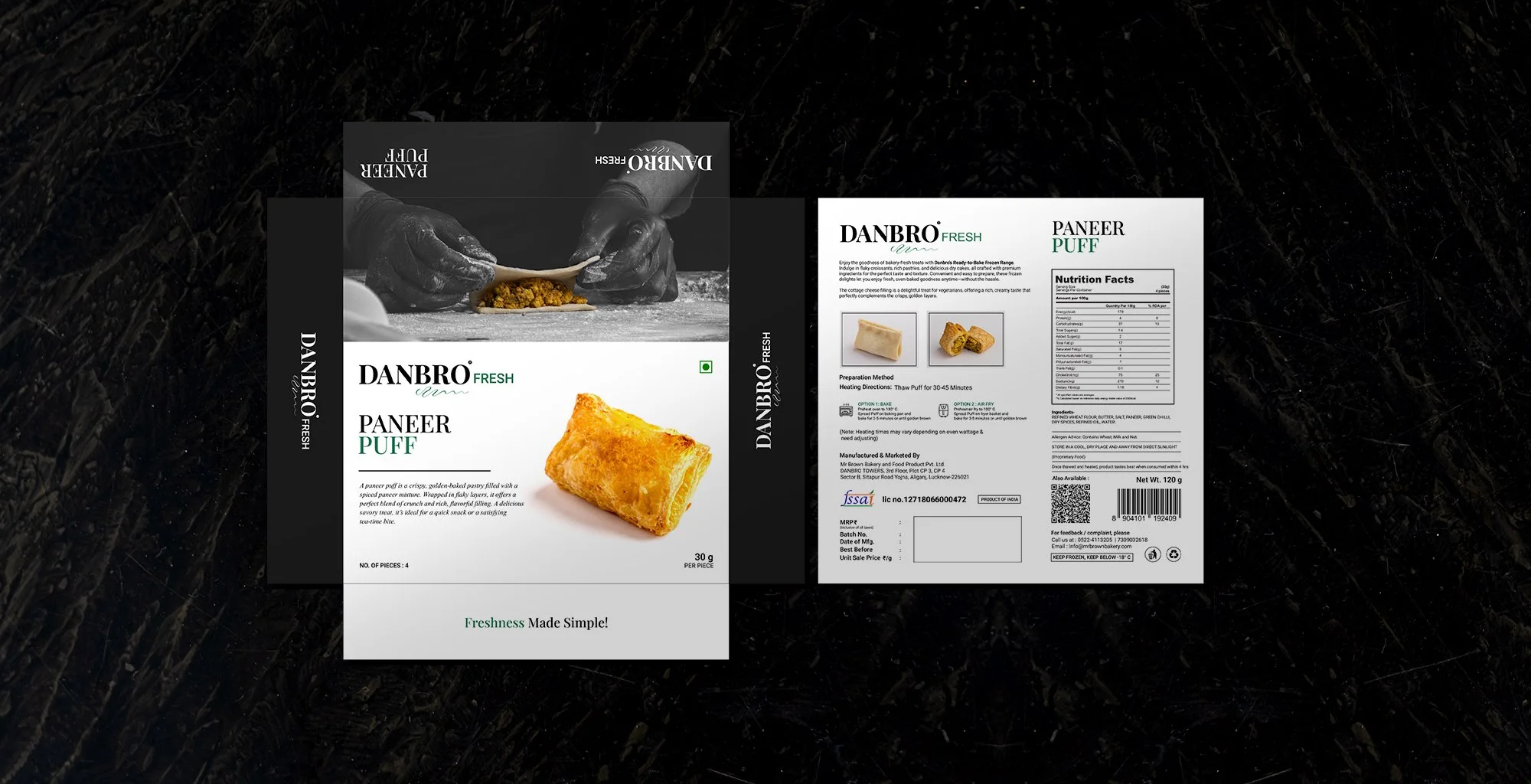 Danbro Fresh Packaging Design by Awesome Sauce Creative