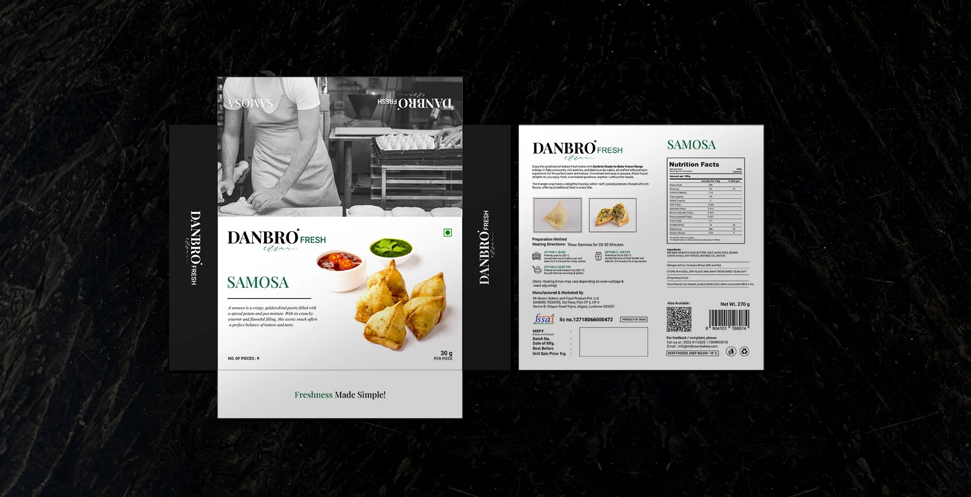 Danbro Fresh Packaging Design by Awesome Sauce Creative