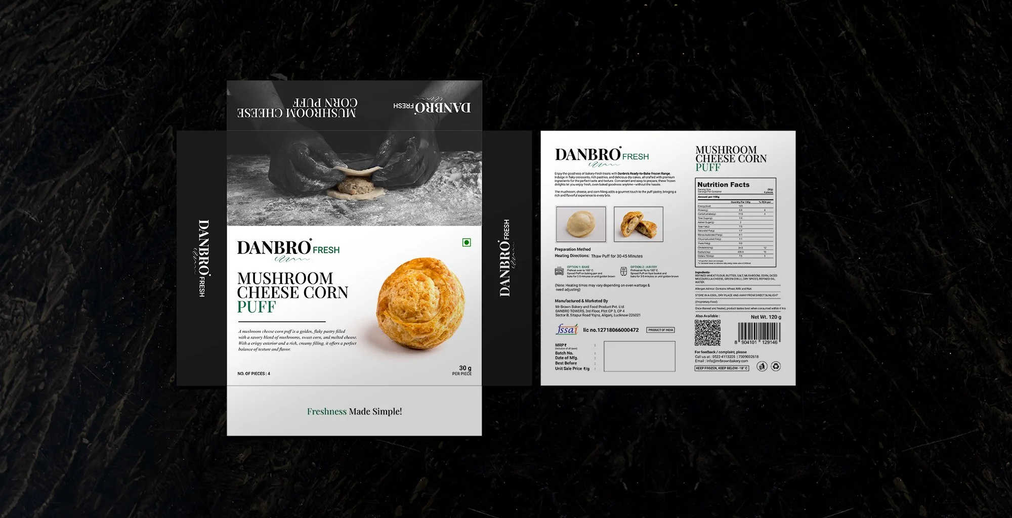 Danbro Fresh Packaging Design by Awesome Sauce Creative