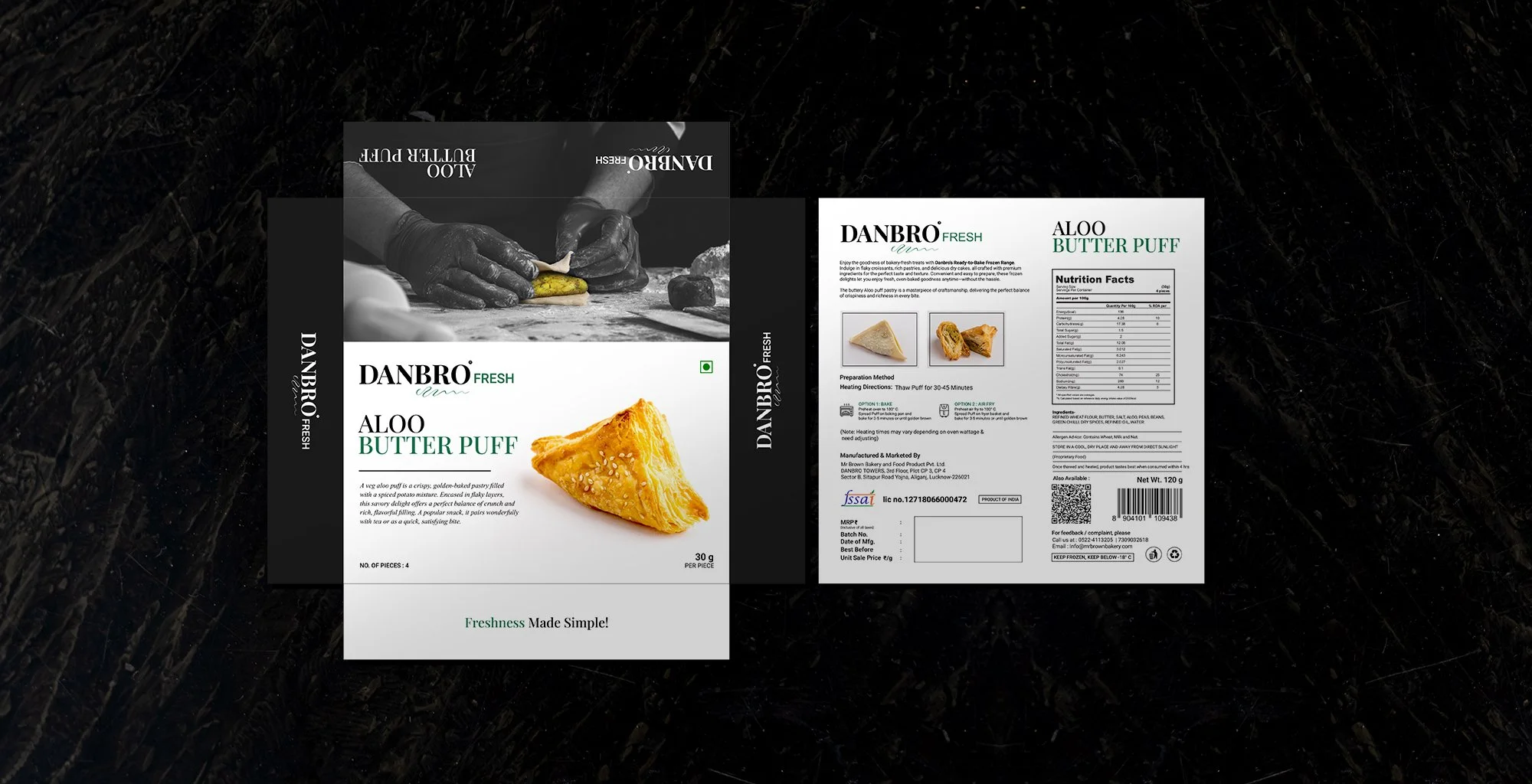 Danbro Fresh Packaging Design by Awesome Sauce Creative