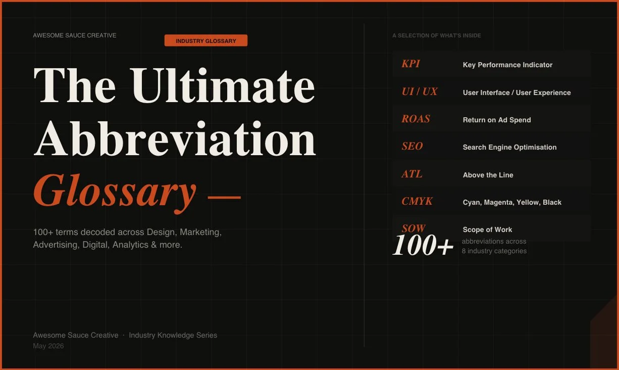 The Ultimate Abbreviation Glossary
