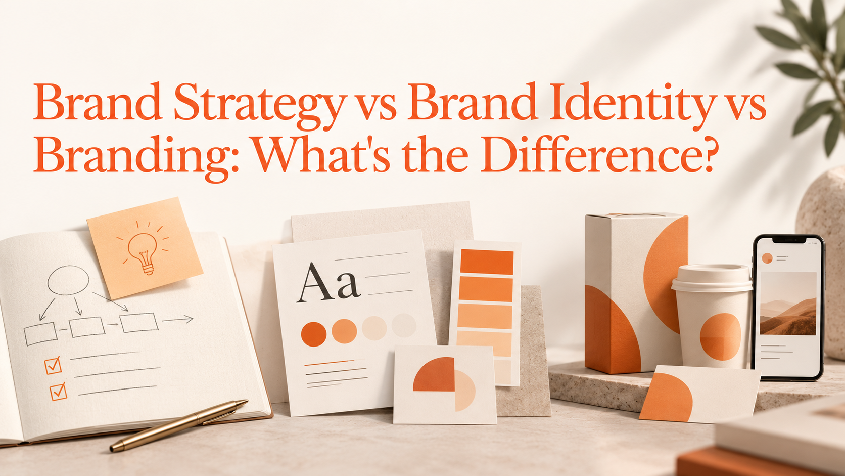Brand Strategy vs Brand Identity vs Branding: What's the Difference?