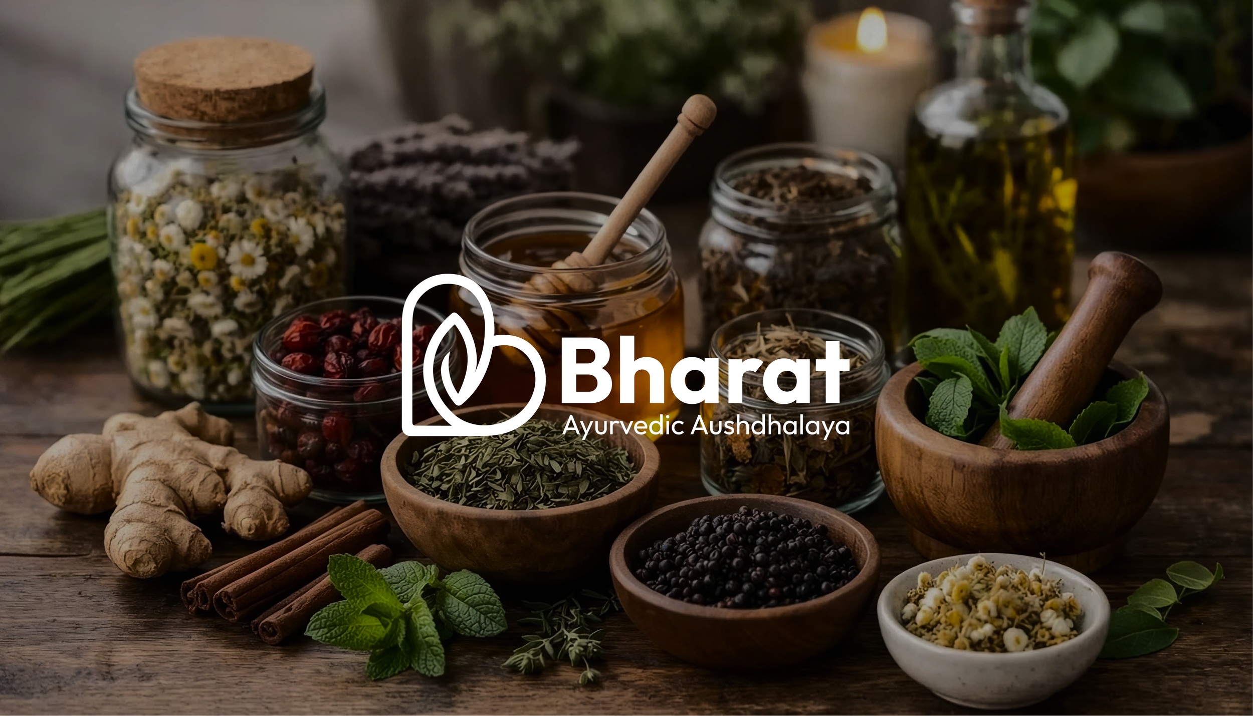 Bharat Ayurvedic Aushdhalay - Re-Branding &amp; Identity Design Project