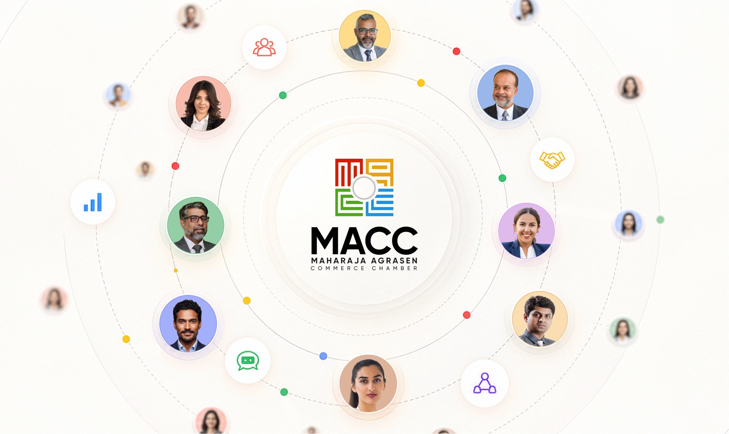 Maharaja Agrasen Commerce Chamber | Corporate Branding &amp; Visual Identity Design by Awesome Sauce Creative