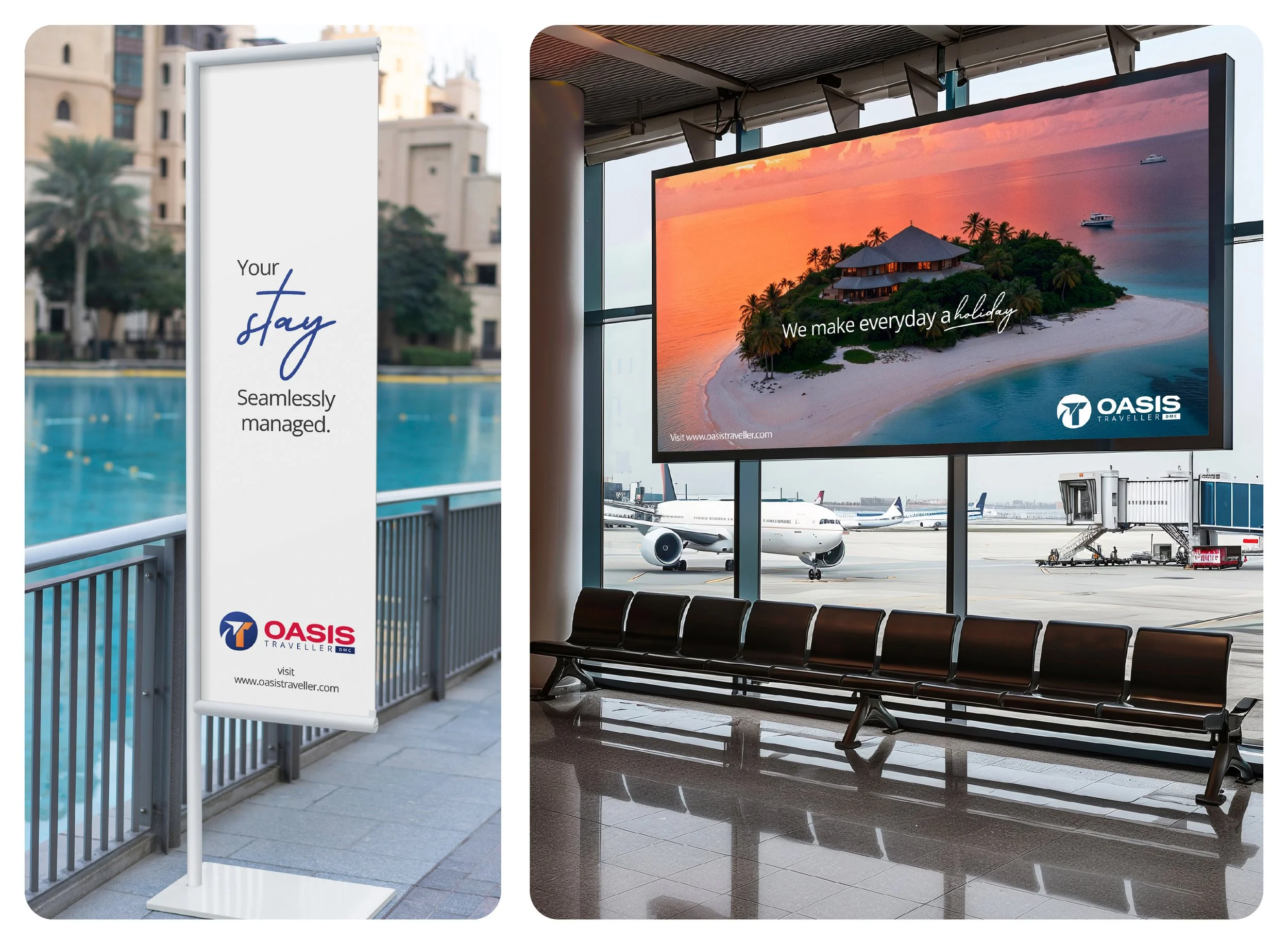Oasis Travellers - Brand Refresh Project