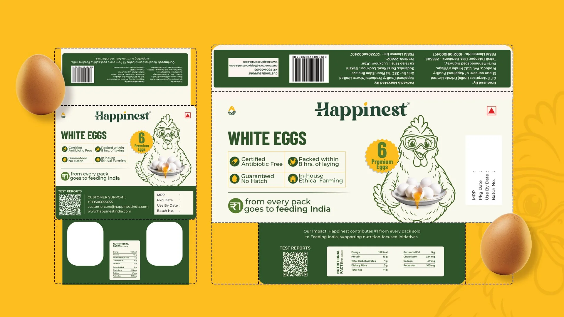Eggs Packaging Design Project