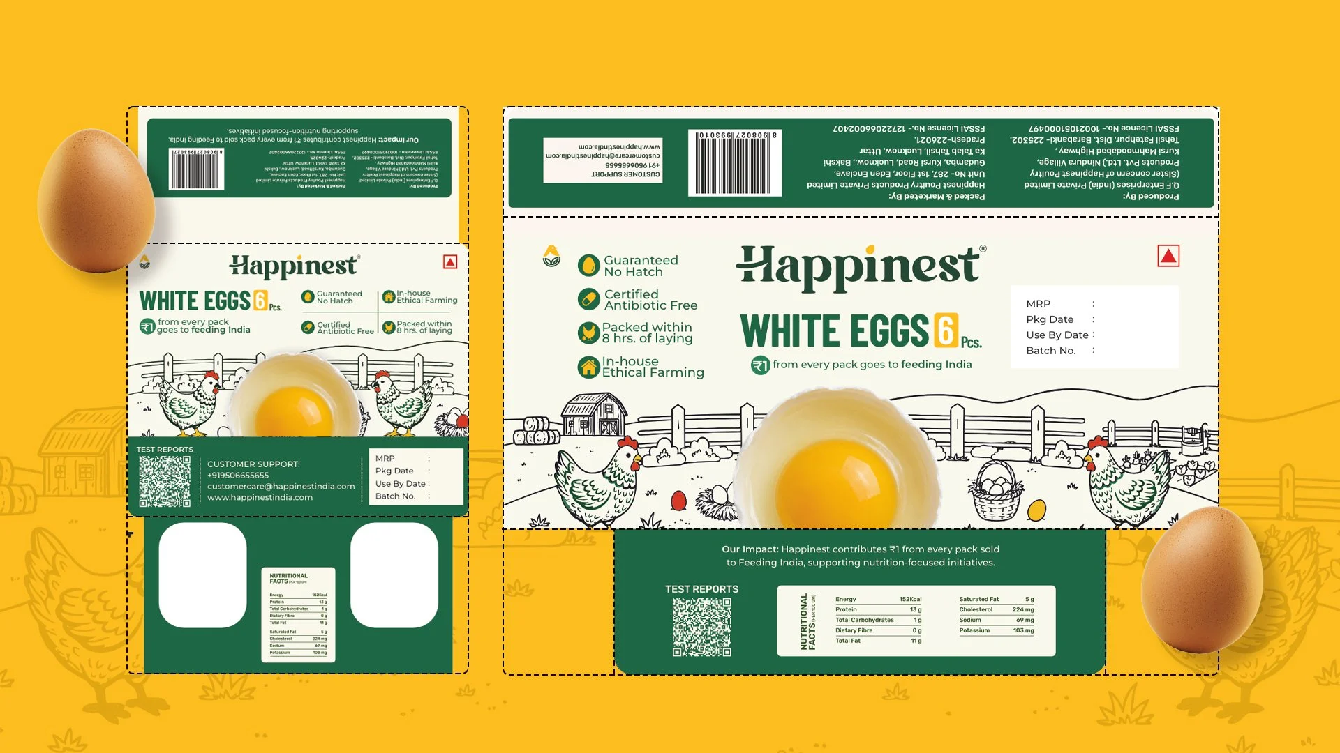 Eggs Packaging Design Project