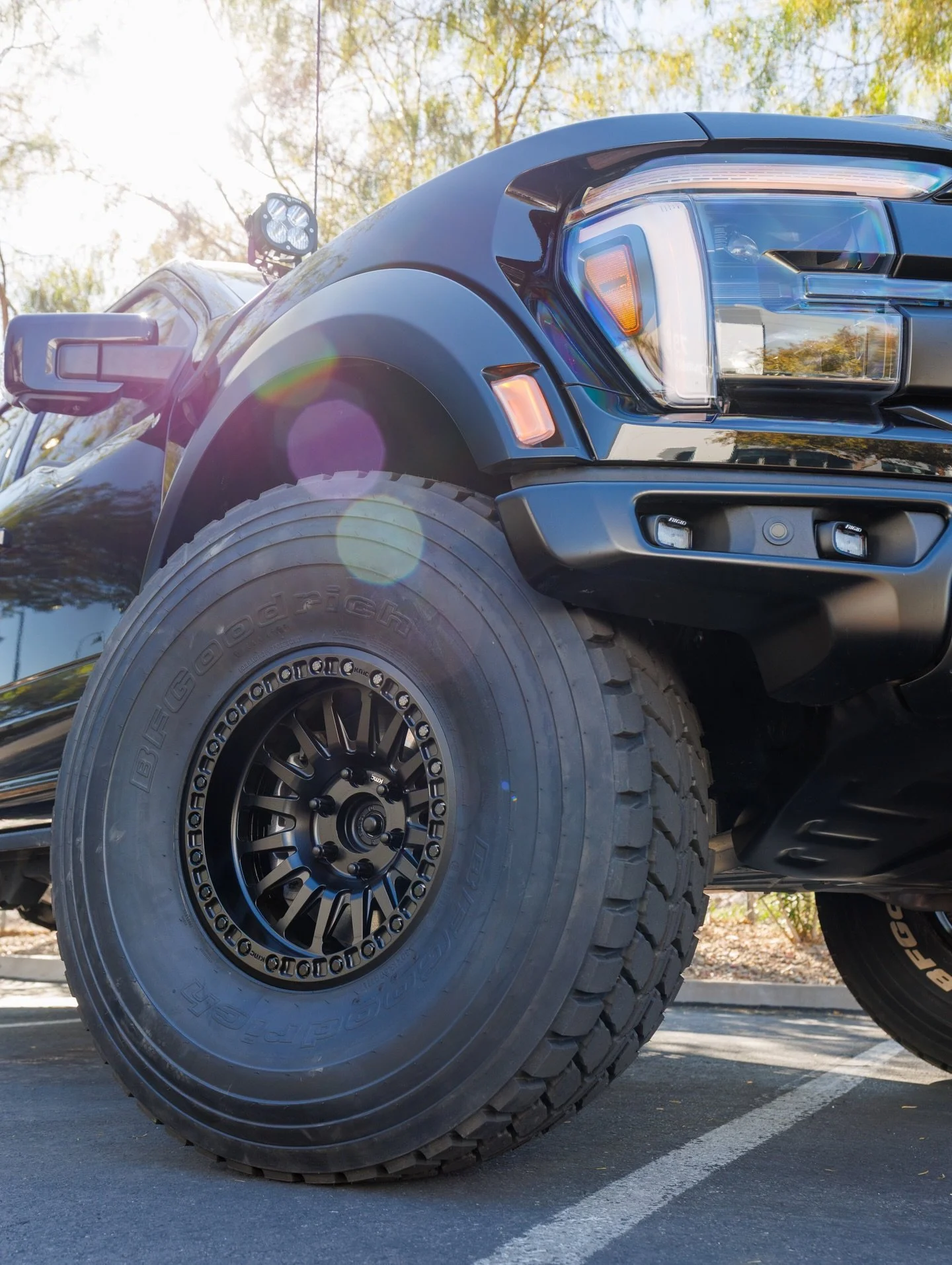 Not a regular Raptor 😮&zwj;💨

Good names on a great truck, check out the build below ⬇️ 

@rpgoffroad 3&rdquo; Front Collar Kit, Billet Top Hat Kit, Billet Tie Rod Kit

@officialsvc Billet Upper Control Arma, Billet 5 Link System 

@bfgoodrichtires