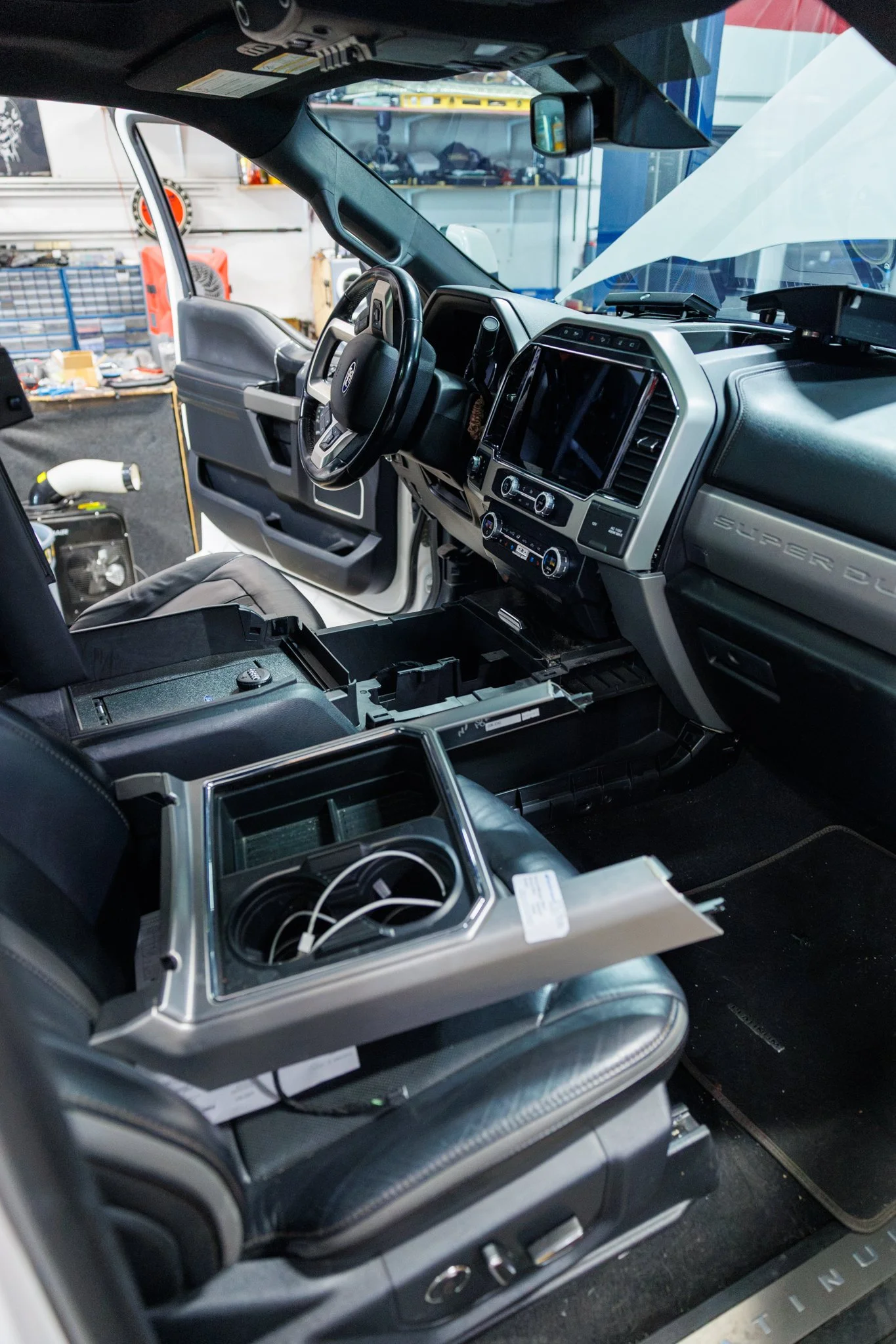 White Ford Dually - Audio - Baja Design -6697.jpg