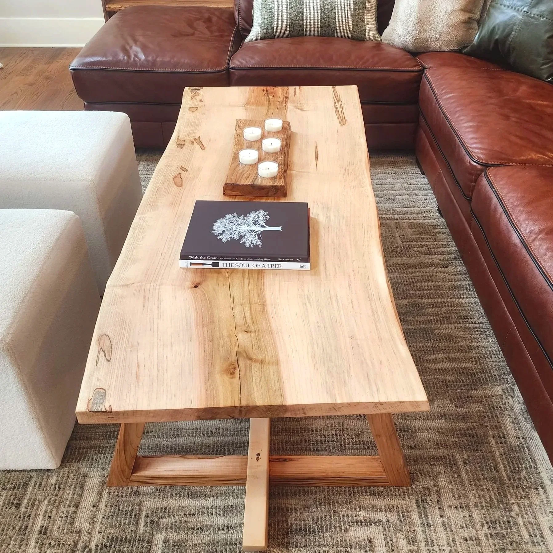 George Nakashima inspired coffee table
