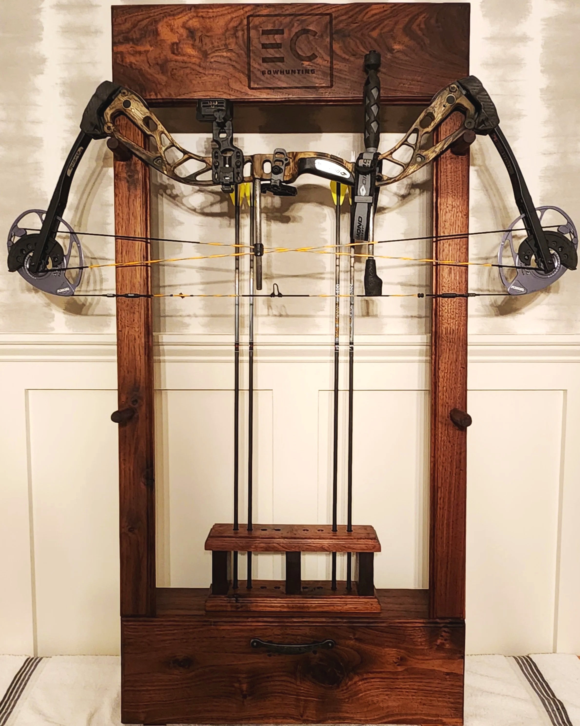 Custom Bow Display Rack