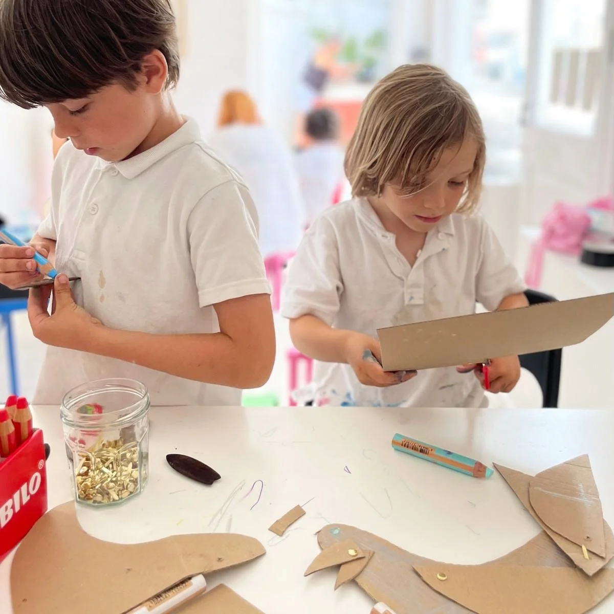 After School creativity in full swing at Colour Club 🎨
One of the reasons I started these workshops was because I saw how little space there is for art in schools&mdash;especially in a secondary setting. It&rsquo;s so important for young people to h