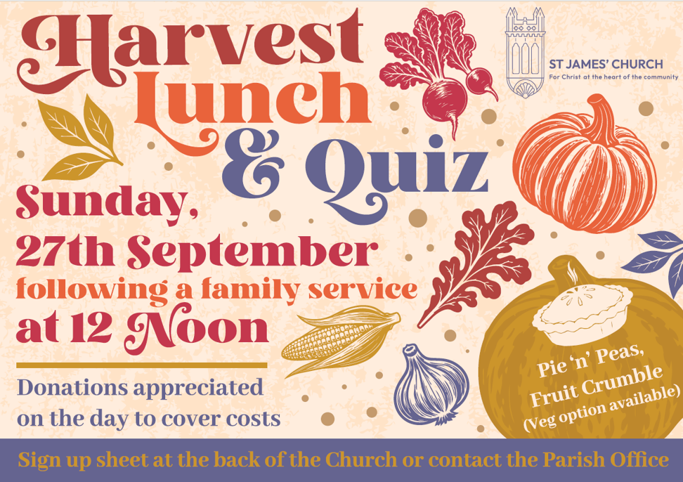 Harvest Lunch & Quiz