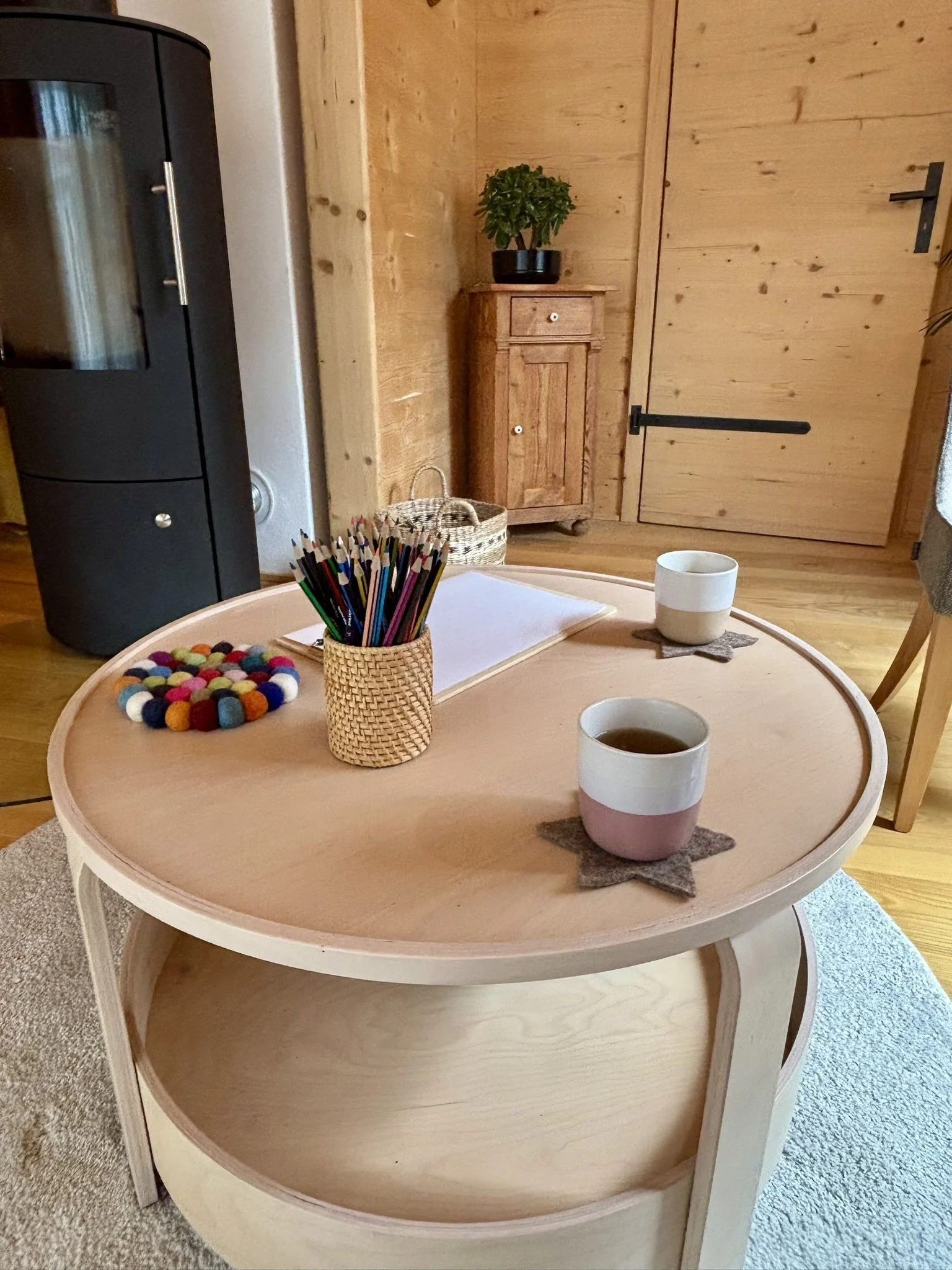 Tisch in der Praxis von Anja Pfenning