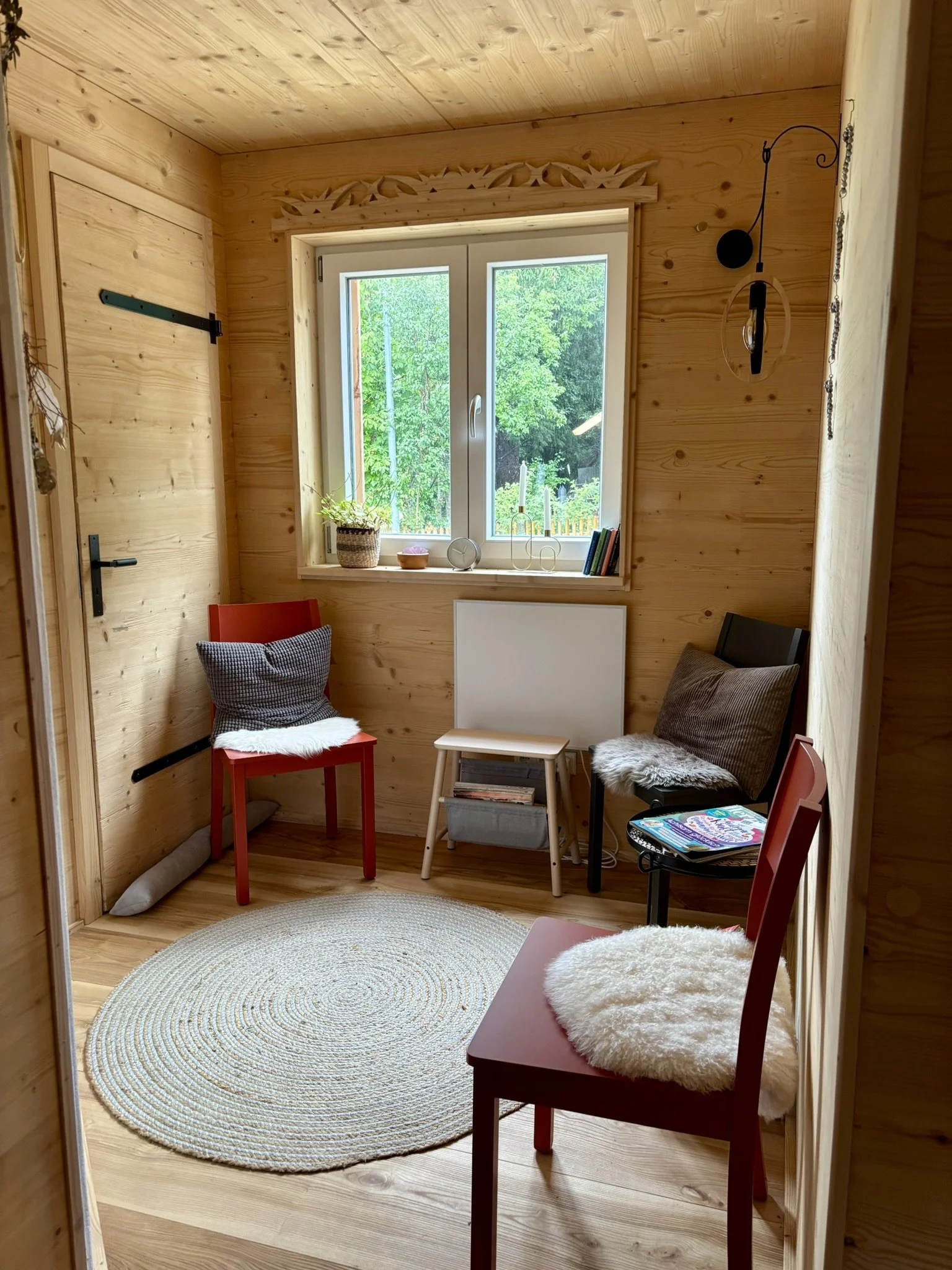 Wartebereich Praxis Anja Pfenning