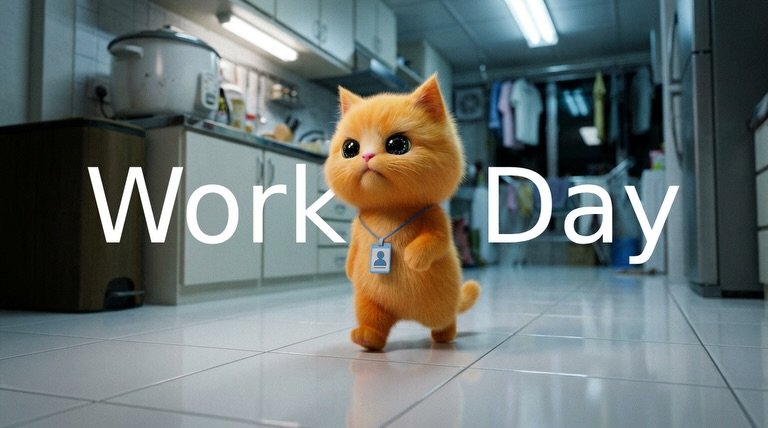 Happy Labour Day! Hardest working cat in Hong Kong. Who&rsquo;s hiring Munchie? #香港貓 #香港原創 #munchingcats #labourday #catsgram