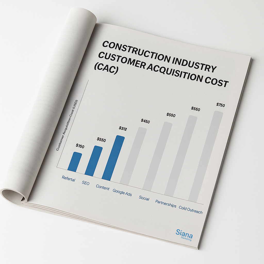 Construction Industry Customer Acquisition Cost (CAC)