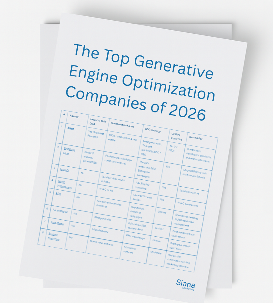The Top Generative Engine Optimization Companies of 2026